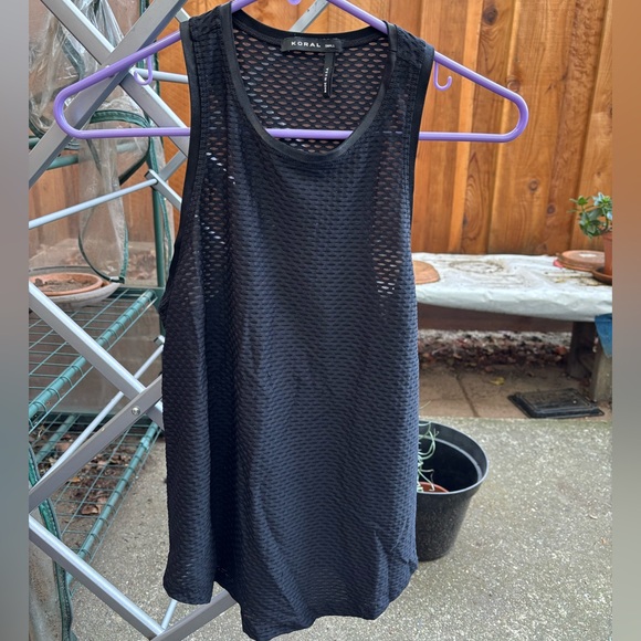 Koral - Aerate Netz Tank in Black, S - Picture 5 of 5
